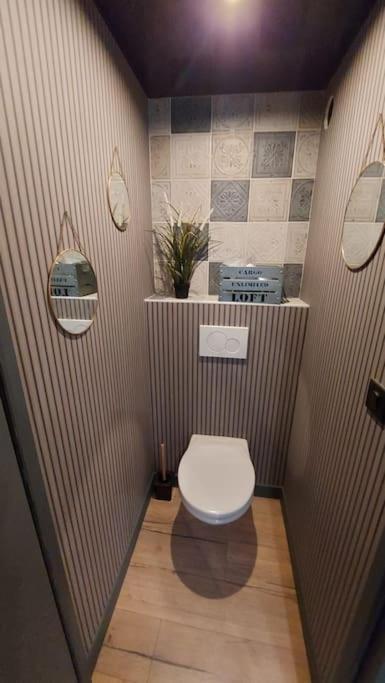 Loveroom Sauna, Balneo, Parking Prive Dans Le Centre De 翁弗勒尔 外观 照片